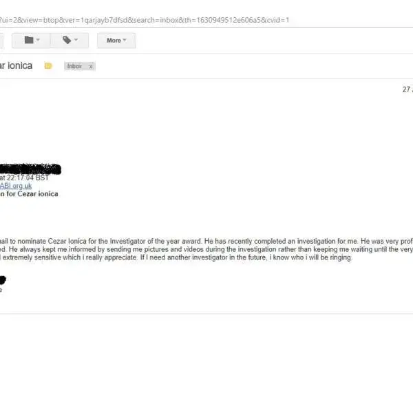 Testimonial Private Client 1