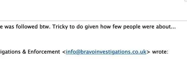 Private Client – Matrimonial Surveillance – London / Kent